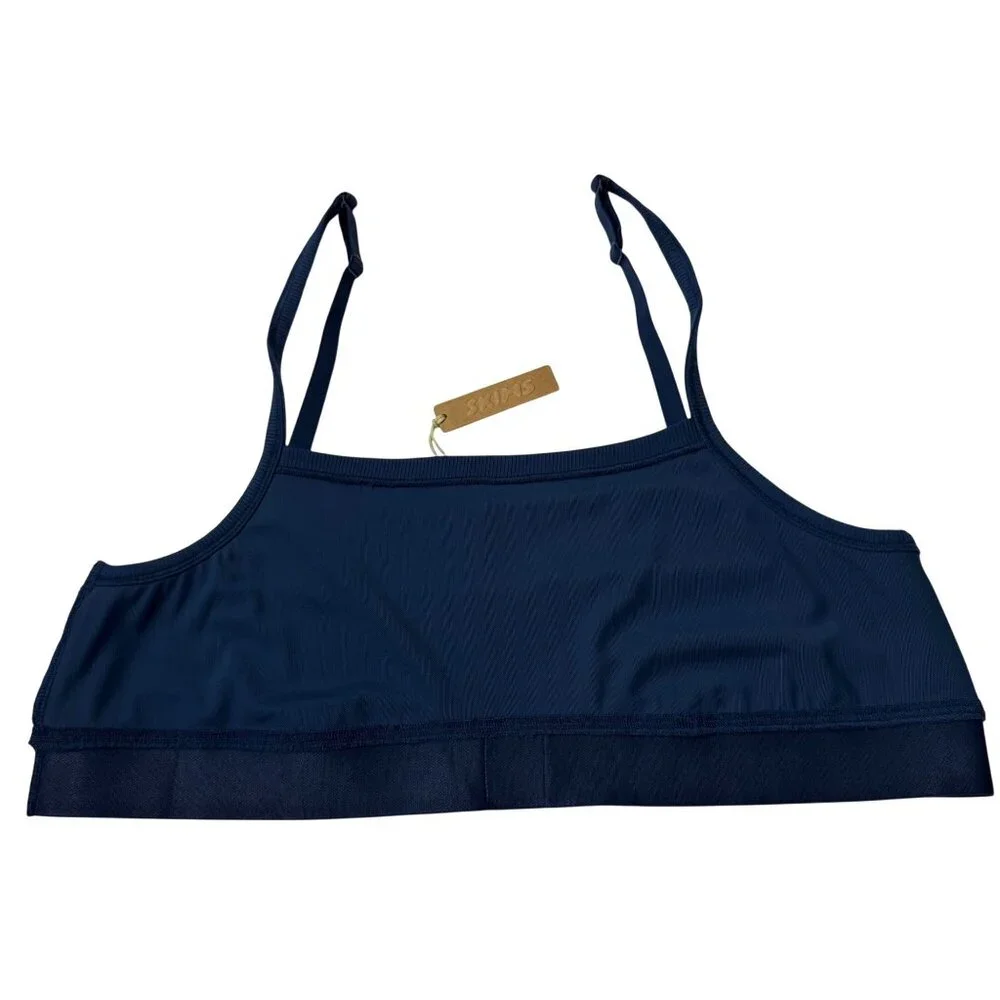 SKIMS Soft Lounge‎ Bralette Team USA Navy 4X - Picture 6 of 9